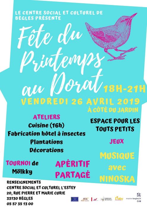 Affiche fête du Printemps