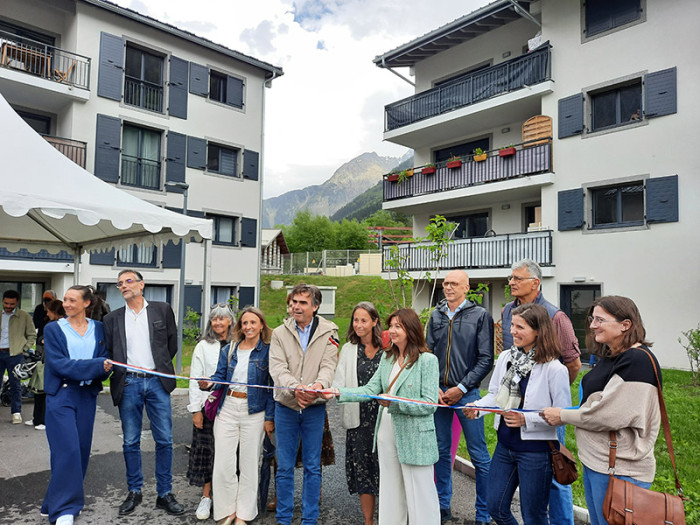 Inauguration Chamonix - Les petits glaciers 