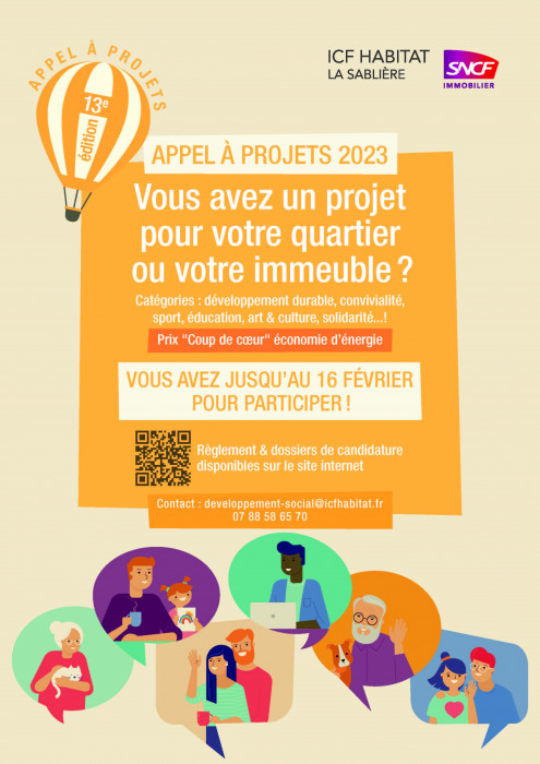 Affiche Appel à Projets 2023