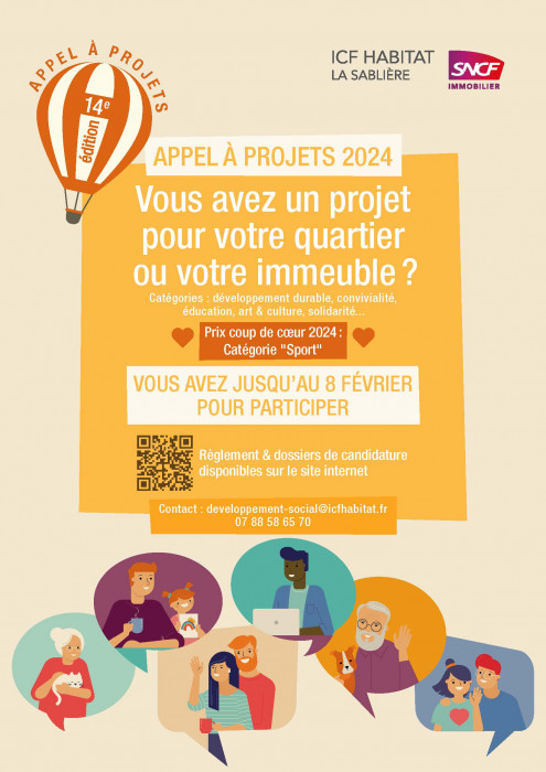 Affiche Appel à Projets 2024