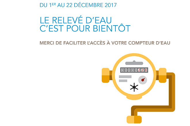 Campagne de relevé d'eau 2017