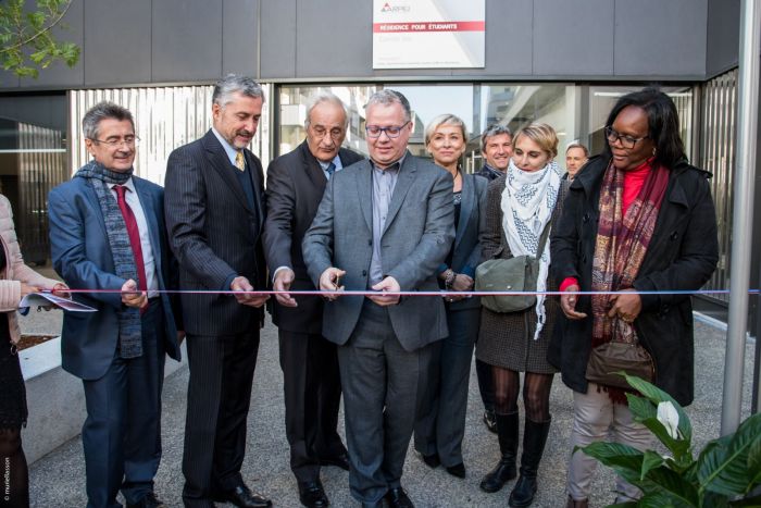 Inauguration résidence étudiante Saint-Denis