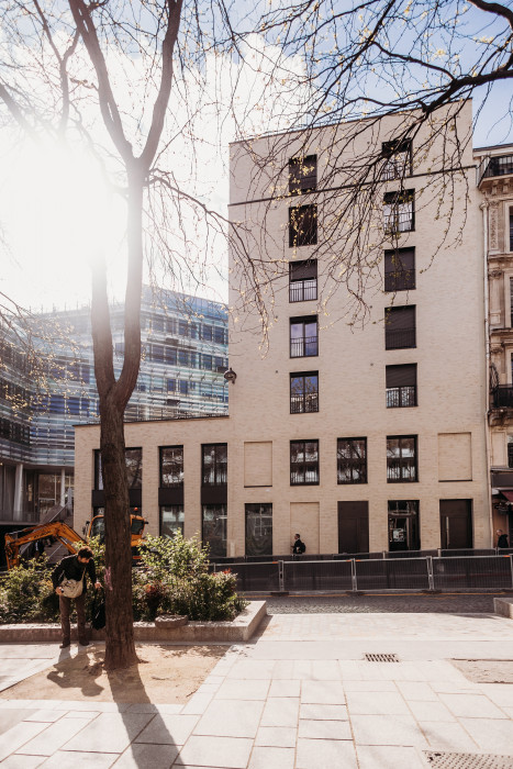 vue extérieure de la pension de famille