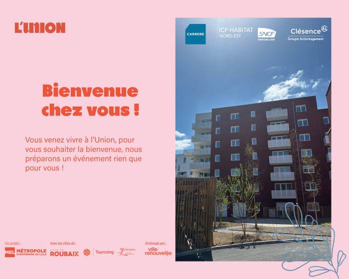 Invitation inauguration de votre résidence à Tourcoing